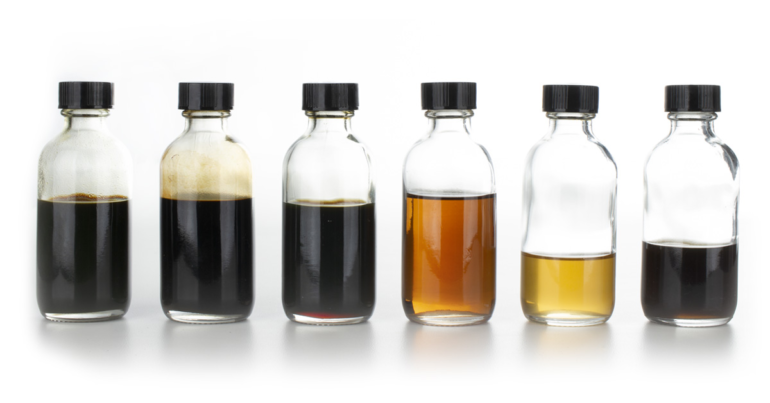Different types of oil